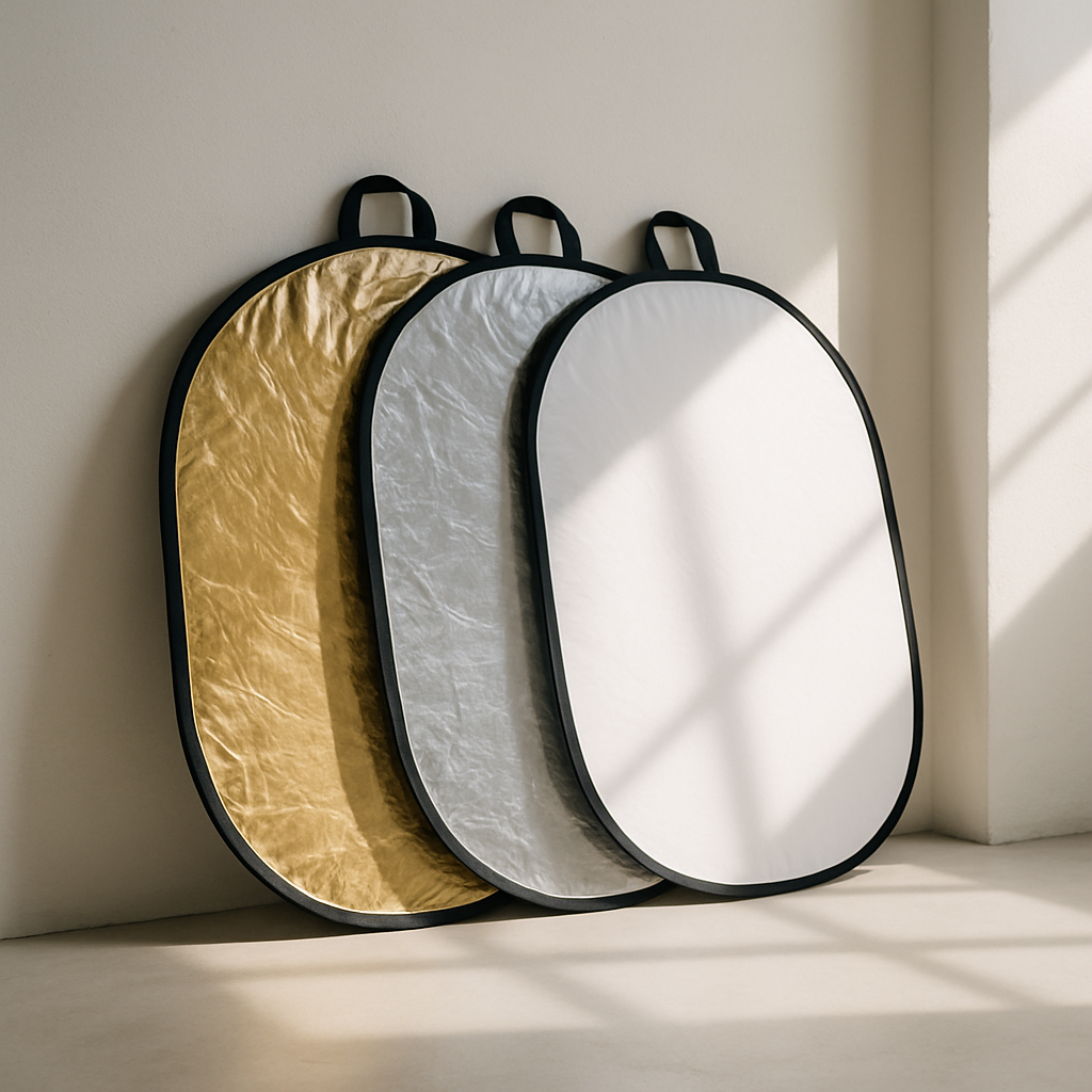 Florence Golden Hour Reflector Set (Gold/Silver/White)